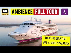 SAVED & STUNNING! The Ambience Cruise Ship Tour [Ex-Regal Princess / Pacific Dawn]