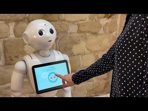 Create No-code App for Pepper Robot with PandaSuite