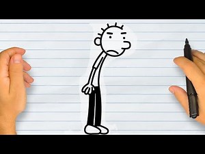 how to draw rodrick heffley | Step by Step Simple and Easy