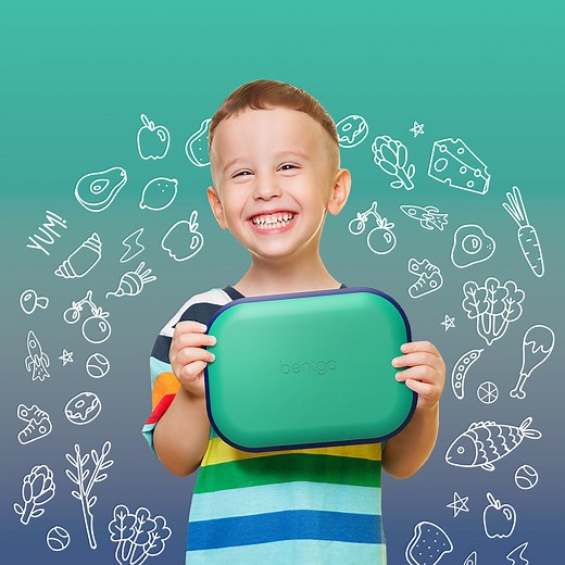 Bentgo® Chill Kids Lunch Box | Lunch Box With Ice Pack