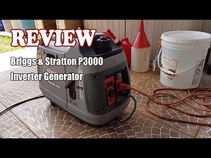 Briggs & Stratton P3000 Inverter Generator - Review 2022