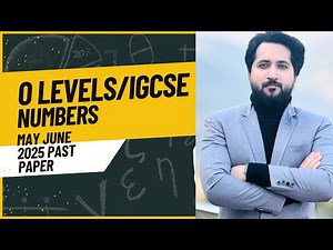 O Level IGCSE Numbers Topical Practice from May June 2025 Exam Papers