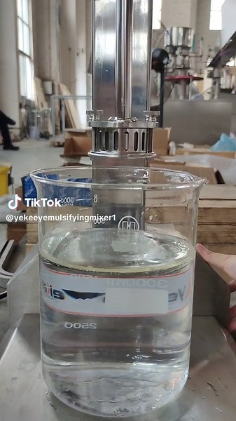 High shear mixer machine for laboratory#homogenizer #mixing #factory #tiktok #fyp #yekeeyhomogenizer #homogenizermixer #