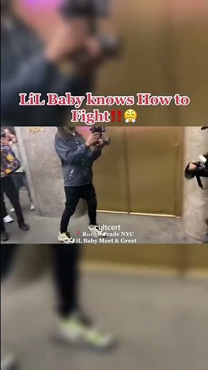 Lil Baby Knows How To Fight 👀 #lilbaby #shorts
