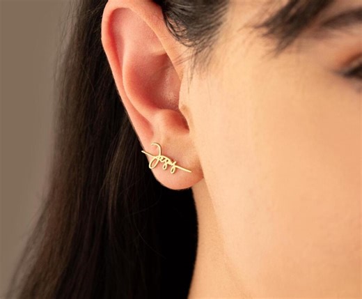 14K Gold Jesus Stud Earrings: 925 Sterling Silver Catholic Christian Cross Earrings - Etsy