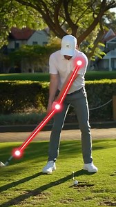 The biggest fault when trying to get power is not creating wrist hinge. To fix this grip halfway down the club, then point the grip end at the ball as quickly as you can. Finally, recreate the feel in a full swing. #golf | Kerrod Gray Golf Coaching