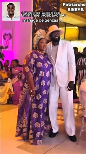 Emmanuel Adebayor looked very elegant at Senzaa's wedding #togo #sheyi #adebayor #senzaawedding