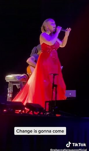 #rebeccaferguson #change #changeisgonnacome #music #singing #livemusic