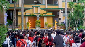 Welcome to USC! 💚💛 Catch a glimpse of 𝐀𝐟𝐟𝐢𝐧𝐢𝐭𝐲 𝟐𝟎𝟐𝟒, featuring a showcase of Carolinian athletes and talents, on August 12, 2024 at the Downtown Campus. #Affinity2024 #EducationWithAMission #WitnessToTheWord #TheWordAlive | University of San Carlos