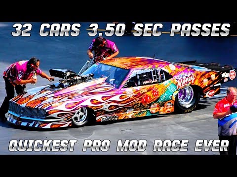Quickest pro mod DRAG RACE IN HISTORY