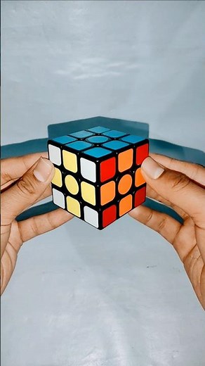 plus pattern in Rubik's cube #shorts #reels