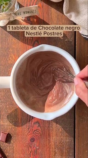 Pastel de chocolate con 3 ingredientes - Recetas Nestlé Postres #shorts