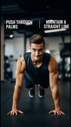 HOW TO DO PUSH-UPS CORRECTLY 💪 | PERFECT FORM FOR BEGINNERS #motivation #fatlosstips