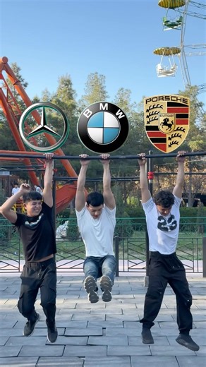 Strength Challenge: BMW vs Ferrari 💪 Who Is Stronger! #bmw #mercedes