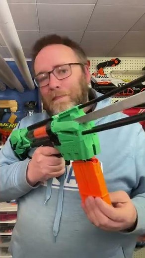 I’ve been meaning to talk about the Caliburn by Captain Slug forever! The OG Nerf sniper solution!