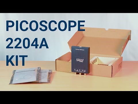 PicoScope 2204A Kit - Unboxing and Setup