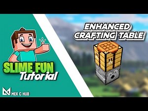 #02 MINECRAFT : Slimefun Tutorial | Basic Machine ➡️ [ Enhanced Crafting Table ]
