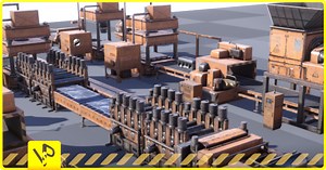 Industrial Factory Equipment | 3D Industrial | Unity Asset Store
