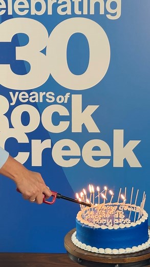 72 reactions · 5 comments | HAPPY BIRTHDAY ROCK CREEK!  turns out that 30 sparkler candles on a cake is a lot…and maybe not a good idea if you actually want to eat the cake! Join us on Sunday for cupcakes, joy and a celebration! | The Church at Rock Creek | Facebook