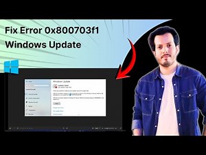 How To Fix Windows Update Error 0x800703f1 | Step By Step Full Guide