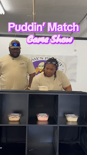 🎉 Puddin’ Match Game Show! 🎉 This couple is put to the test—can they guess the Nyomi’s Puddin’ flavors without seeing them? 👀🍨 Let’s see who really knows their puddin’! 💛 🚨 FRESH RESTOCK ALERT! 🚨 Your favorite flavors are back and ready for pickup! Grab yours at these locations: 📍 Super A – 121 E. 10th Street, Roanoke Rapids (EBT accepted) 📍 Food Fresh – 312 W. Jefferson Street, Jackson (EBT accepted) 📍 Country Sprouts – 312 US-301, Garysburg (EBT accepted) 🛒 Don’t miss out—your next 