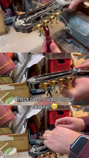 Want to learn how to change strings on your Greek Bouzouki? Check out our channel! #bouzouki #howto