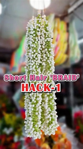 𝗞𝗲𝗲𝗿𝘁𝗶 𝗠𝗮𝗸𝗲up maheshwar | Short hair? No problem — Here’s your bridal braid hack that looks effortlessly full and flawless. ✨ Because every bride deserves that... | Instagram