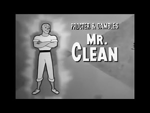 Mr. Clean – Animated Commercial – 1958 [Video and Audio restoration in DES STEREO]