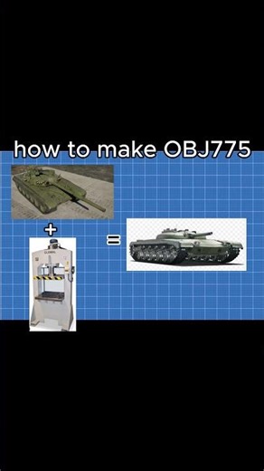 how to make obj775 #warthunder
