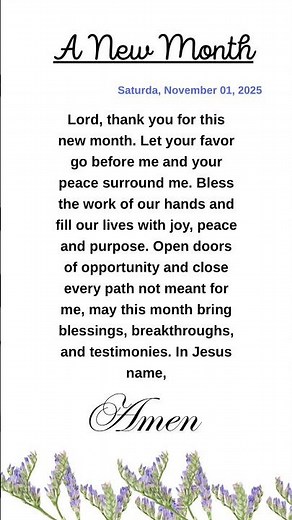 Start the Month with This Prayer of Blessings | God Will Go Before You!