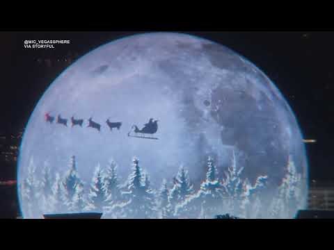 Santa's Sleigh Caught in Vegas