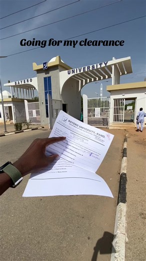 How to Go for Clearance at Bayero University Kano (BUK)