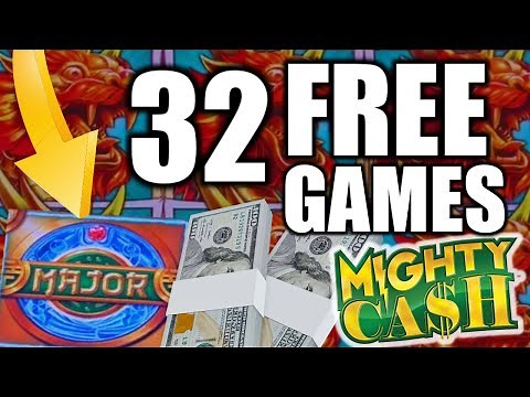 TIGER Came Out And ROARED! Huge MAJOR Jackpot On Mighty Cash Slot Machine