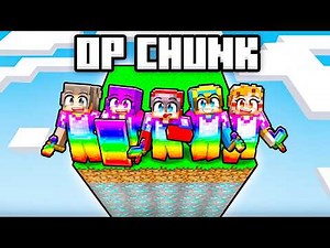 Surviving One OP Chunk in Minecraft!