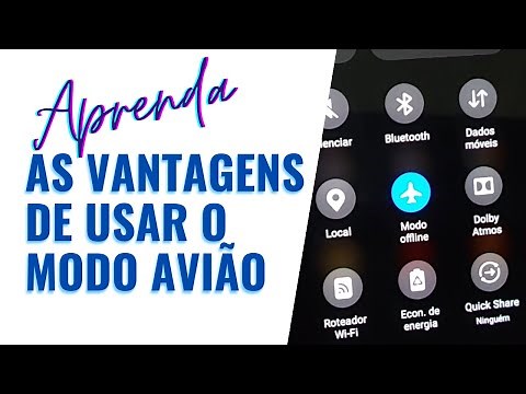 COMO USAR O MODO AVIÃO no smartphone #modoaviao