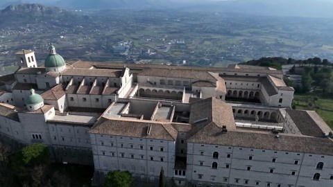 Italy's Montecassino Abbey: Drone Views of Sacred Italian History