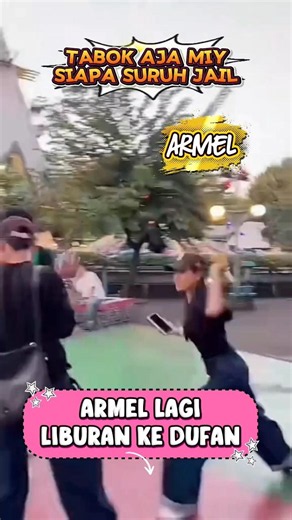 ARMEL lagi liburan ke Dufan #feedshorts #arbilda7 #mellylee #indosiar #dangdut #viral #trending