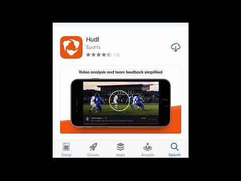 Hudl set up on iphone