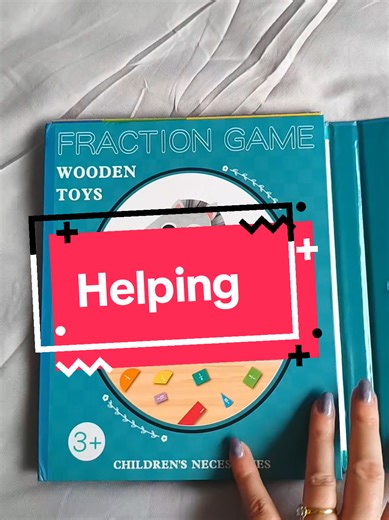 This fractions game can help a child of any age to understand fractions and pie charts ❤️ #maths #learningmaths #learning #children