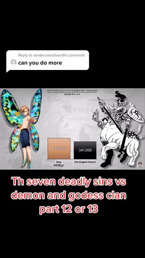 The Seven Deadly Sins vs Demon and Goddess Clan Explained