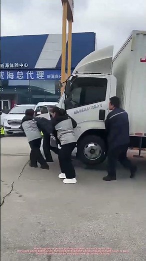 Easy Way to Move a Broken Van With Wheel Dollies