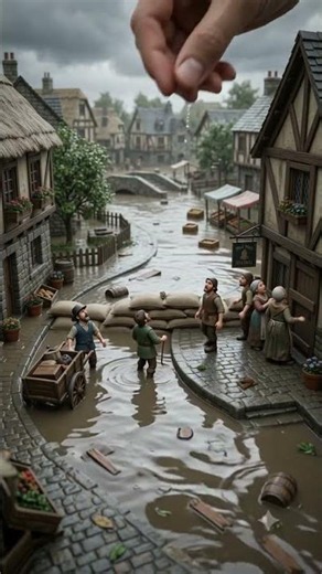 Tiny heroes. Big rescue! Watch this amazing miniature rescue scene. ❤️