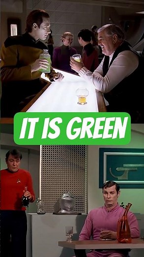 It is green / Star Trek TNG vs Star Trek TOS