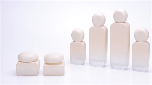 Customizable Eco Friendly Face Cream Body Butter Glass Jar 30ml 50g 100ml Clear Square Skincare Lotion Packaging Glass Bottles