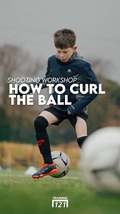 12K views · 162 reactions | How To CURL The Ball ⤴️ | Head of Football, Gary (aka Daly) going through the details of curling the ball with our 9-a-side Shooting Workshop 易 Want your child to work on their end product through 100’s of reps on a Sunday? Let us know below & we will help you get started 欄 ➖ #t121family | Training121 | Facebook