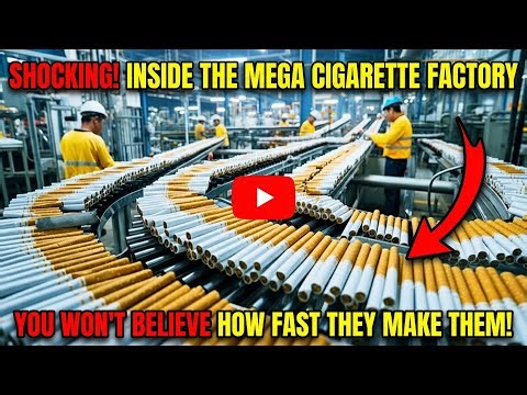 Inside the Cigarette Factory: How It's Made 2026? Billion-Dollar Industry?