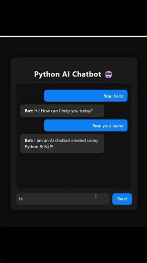 How to make AI Chatbot in 30 seconds #viraltech #viralshorts #html #css #javascript