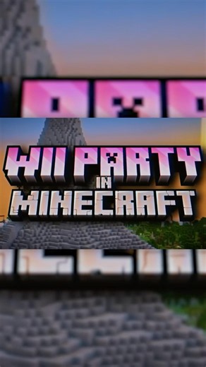 Wii Party in Minecraft 🤩