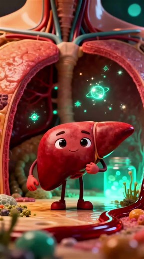 Take a magical journey inside the human body and meet your friendly liver! In this educational 3D cartoon video, the liver explains how it filters toxins, stores energy, and keeps your body balanced and healthy. A fun and easy way to understand one of the most important organs in the body—perfect for kids and curious minds of all ages. #3dcartoon #aistory #objectshow #ai #liver
