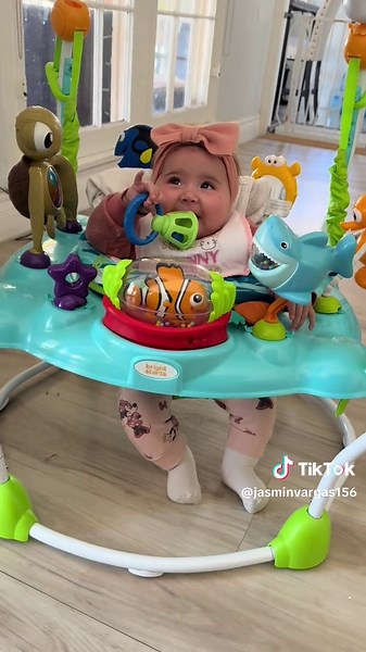 Genesis Enjoys Her Finding Nemo Jumper